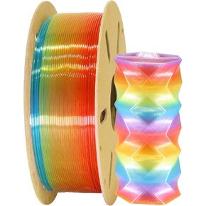 Glowing in Dark Blue PLA 3D Printing Filament, 1.75mm Strong Luminous Glow in Dark Blue 3D Printer PLA, Widely Fit for 3D Printer, 1KG 2.2lbs Glow in Dark Fluorescent Blue PLA