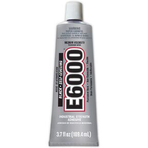 Eclectic Products 230031 3.7 oz. E6000 Medium Viscosity Industrial Strength Adhesive, Black in Kuwait