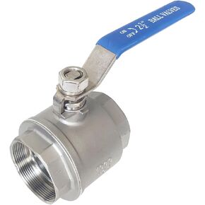 1" Female Ball Valve NPT Thread 316 Stainless Steel Full Port Ball Valve WOG1000