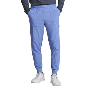 Dickies Men's Scrub Jogger Mid Raise Five Pockets Elastic Waistband Pants with an Inside Drawstring, DK223 in Saudi Arabia