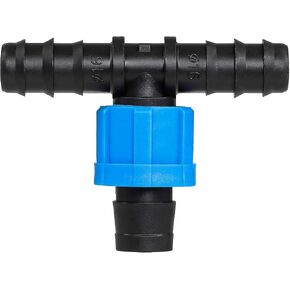 IrrigationKing RK161617 Tee, 16 mm Barb x 5/8" Tape (Pack of 50) in Saudi Arabia