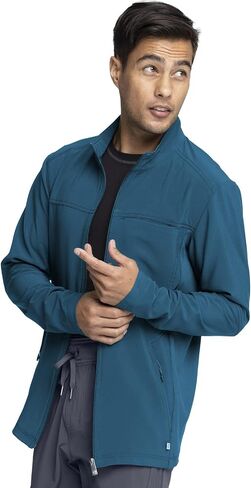 Cherokee Infinity Men Scrubs Jacket Zip Front CK332A in Kuwait