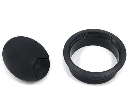 Desk Grommet, 2-3/4 Inch Plastic Desk Cord Cable Hole Cover Grommet -Black (Pack of 20) in Kuwait