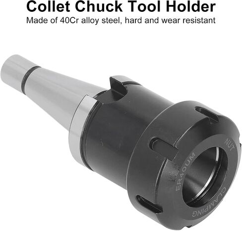 حامل ظرف، NT30-ER40 40Cr سبائك الصلب CNC أداة حامل عالي التركيز M12 خيط نوع متكامل لمركز التصنيع in Saudi Arabia