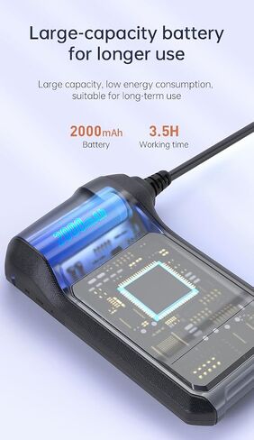 كاميرا فحص المنظار الصناعي من KEEMIKA، كاميرا صرف صحي IPS Borescope 1080P HD 4.3 بوصة مع كاميرا ثعبان IP67 مقاومة للماء، كاميرا فحص القناة مع 8 مصابيح 9.84FT كابل شبه صلب in Kuwait
