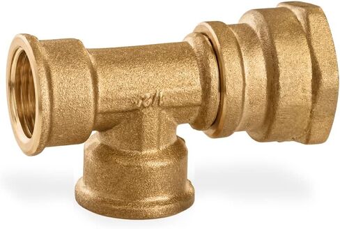 Brass Coupling Brass Pipe Fitting Brass Reducer Coupling 1/2" inch Female x 3/4" inch Female in Saudi Arabia