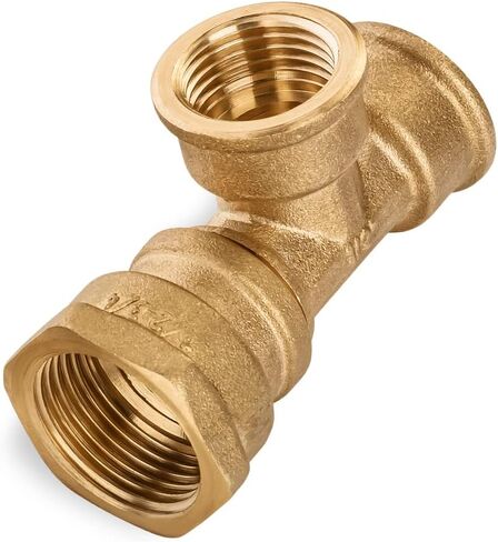 Brass Coupling Brass Pipe Fitting Brass Reducer Coupling 1/2" inch Female x 3/4" inch Female in Saudi Arabia