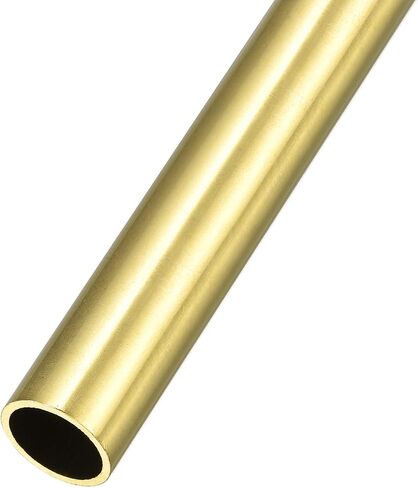 METALLIXITY Brass Tube (13mm OD x 1mm Wall T x 200mm L), Straight Tubing - for Home Furnishing, Machinery, DIY Handicraft in Saudi Arabia