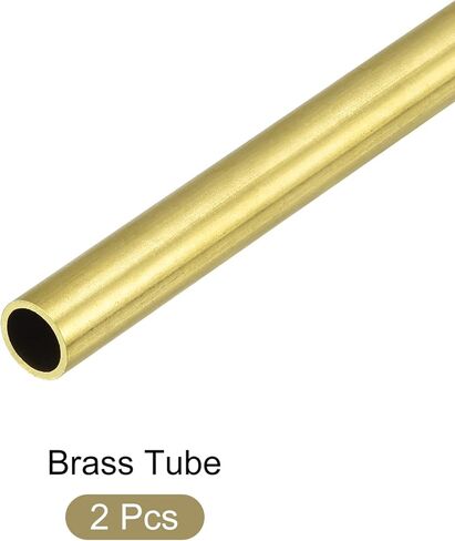انبوب نحاسي من ميتاليكسيتي (قطر خارجي 10 ملم × جدار 1 ملم T × 200 ملم طول)، انبوب مستقيم - للاثاث المنزلي والالات والحرف اليدوية التي تصنعها بنفسك in Kuwait