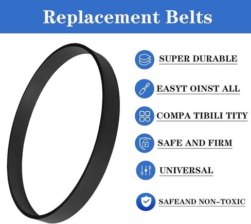 حزام تفريغ Ubramac 562932001 للمكنسة الكهربائية Hoover WindTunnel، استبدال الجزء #562932001#AH20080#38528-033 (عبوتان) in Kuwait