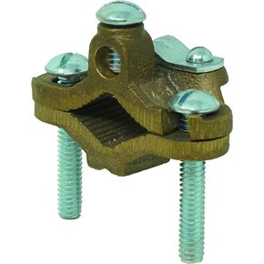 Southwire 65177640 GCL4-8.12-1BZ, 1PK Grounding Clamp, Grey in Saudi Arabia