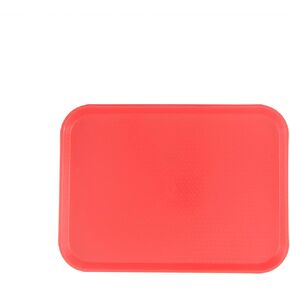 Thunder Group PLFFT1014RD Fast Food Tray, 10-1/2" x 13-5/8", Rectangular, Polypropylene, red, Pack of 12 in Kuwait