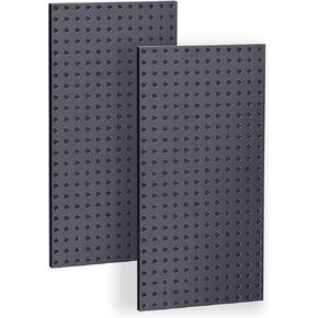 Ultrawall 2 Pcs Metal Pegboard Wall Panels, Peg Boards for Garage Tool Storage