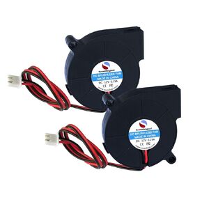 مروحة منفاخ تبريد 2 قطعة من SoundOriginal DC 12V 0.15A 50mmx15mm لأجهزة الكمبيوتر المحمول مرطب الروائح العلاجية وغيرها من الأجهزة الصغيرة، تبديد خادم وحدة المعالجة المركزية وما إلى ذلك استبدال إصلاح in Kuwait