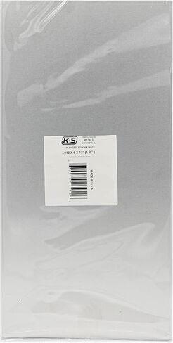 ورقة قصدير K & S 16512، بسمك 0.013 بوصة × طول 6 بوصة × 12 بوصة، قطعة واحدة، مصنوعة في الولايات المتحدة الأمريكية in Saudi Arabia