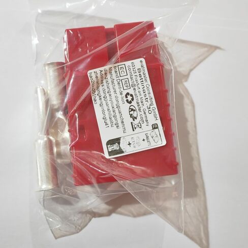 350A Battery Connector AWG 2/0 Quick Connect Battery Modular Power Connectors Quick Disconnect (Red) in Saudi Arabia