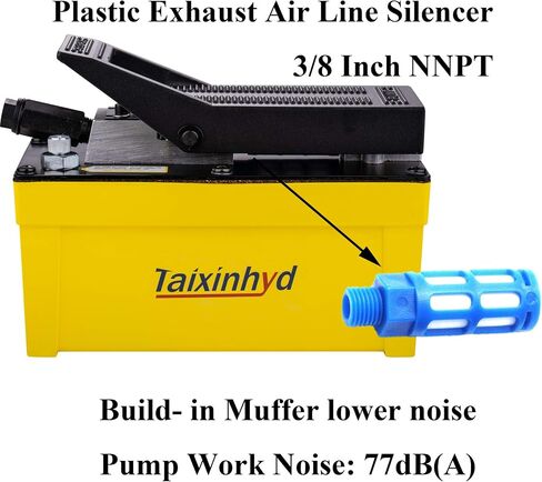 Taixinhyd Hydraulic Pump Air Hydraulic Foot Pump Aluminum Tank 98 CU.in 10000 PSI Air Actua Treadle Hydraulic Pump in Saudi Arabia