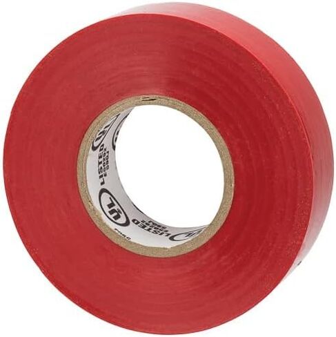 WarriorWrap Premium 3/4 in. x 66 ft. 7 mil Vinyl Electrical Tape, Red in Kuwait