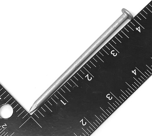 Huttig-Grip 2 inches Framing Common Nail 6d Size, Outdoor Galvanized Finish, 1 lb Pack of 167 Nails in Saudi Arabia