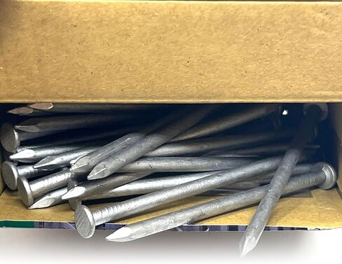 Huttig-Grip 2 inches Framing Common Nail 6d Size, Outdoor Galvanized Finish, 1 lb Pack of 167 Nails in Saudi Arabia