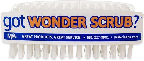 M/A Wonder Scrub - منظف الأيدي الميكانيكي ذو القوة الصناعية - صابون قشرة الجوز الطبيعي بالكامل - قوي على الشحوم والأوساخ والزيوت والطلاء (زجاجة 400 مل) in Kuwait