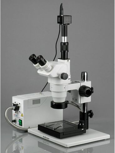 AmScope GT100 X-Y Gliding Table - Manual Stage For Microscopes, Black in Saudi Arabia
