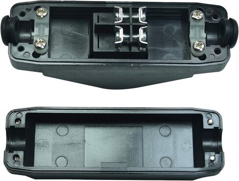 FILSHU مفتاح سلك مضمن 16A 125 فولت/250 فولت تيار متردد أسود مضمن تشغيل/إيقاف زر الروك مع ضوء المؤشر الأحمر، طرف المسمار in Kuwait