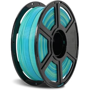 FLASHFORGE 3D Printer Filament Chameleon PLA Color Shift Filament 1.75 مم، يتغير اللون مع الضوء والزوايا، بكرة 1 كجم (2.2 رطل)، دقة الأبعاد +/- 0.02 مم لطابعات FDM ثلاثية الأبعاد (التيتانيوم المحروق)