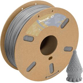 DURAMIC 3D PETG Filament 1.75 مم أسود، خيوط طباعة ثلاثية الأبعاد 1 كجم بكرة (2.2 رطل)، خيوط سوداء 1.75 مم دقة الأبعاد +/- 0.05 مم غير متشابكة، غير قابلة للانسداد، غير خيوط in Saudi Arabia