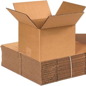 Aviditi 10 x 8 x 8 Corrugated Cardboard Boxes, Small 10"L x 8"W x 8"H, Pack of 25 | Shipping, Packaging, Moving, Storage Box for Home or Business, Strong Wholesale Bulk Boxes