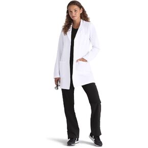 BARCO Grey's Anatomy Scrubs Signature - Brooke Lab Coat for Women, Professional Mid-Length Long Sleeve 32" Lab Coat