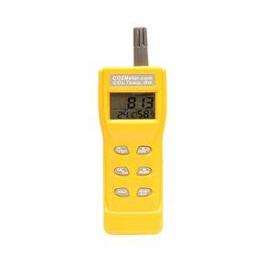 جهاز قياس جودة الهواء الداخلي المحمول CO2Meter AZ-0001 pSense، أصفر in Saudi Arabia
