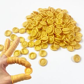 مهود الأصابع، أغطية الأصابع، واقيات الأصابع، قفازات الأصابع الكبيرة للاستعمال مرة واحدة (200 قطعة تقريبًا) in Kuwait