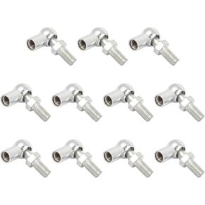 وصلة كروية زاوية 12 قطعة من Kozelo - [M8x1.25 خيط أنثى يمين، M8x1.25 خيط ذكر يمين] وصلة كوع زنبركية غازية مناسبة للسيارات، باب مفصلي، خزانة in Kuwait