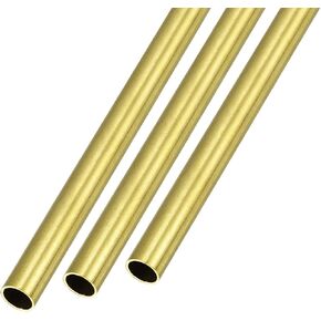 أنبوب نحاسي METALLIXITY (7 مم OD × 0.25 مم جدار T × 300 مم طول) 3 قطع، أنابيب مستقيمة - للتأثيث المنزلي، والآلات، والحرف اليدوية اليدوية in Kuwait