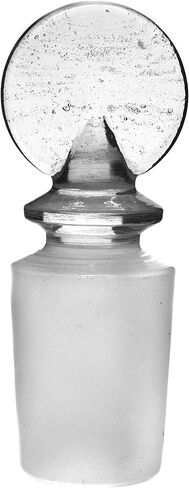 Stopper - Penny Head, Solid Cone, Made of Borosilicate Glass, Size 24/29 - Eisco Labs in Saudi Arabia