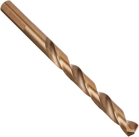 بوش CO2146 قطعة واحدة 19/64 بوصة. × 4-3/8 بوصة. مثقاب معدني من الكوبالت لتطبيقات الحفر في المعادن ذات القياس الخفيف، والفولاذ عالي الكربون، والألومنيوم والفولاذ المتحالف، والحديد الزهر، والفولاذ المقاوم للصدأ، والتيتانيوم in Saudi Arabia