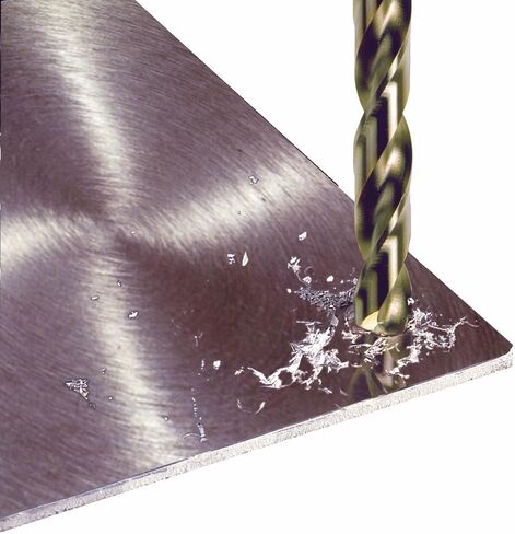بوش CO2146 قطعة واحدة 19/64 بوصة. × 4-3/8 بوصة. مثقاب معدني من الكوبالت لتطبيقات الحفر في المعادن ذات القياس الخفيف، والفولاذ عالي الكربون، والألومنيوم والفولاذ المتحالف، والحديد الزهر، والفولاذ المقاوم للصدأ، والتيتانيوم in Saudi Arabia