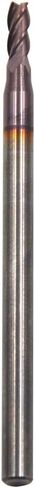 Yearfits 1/2 Blade x 1/2 Shank x 3'',Solid Micro Carbide,4 Flute,Square Nose End Mill,TiAlN Coated,CNC Router Bits Cutter Milling Tools (used for steel, 1/2) in Kuwait