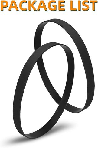 أحزمة بديلة من JEDELEOS لجهاز Hoover MaxLife Total Home Pet Vacuum Model UH74100 وUH74100M، حزام مسطح غير قابل للتمدد (عبوة من قطعتين) in Kuwait