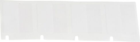 Brady Self-Laminating Vinyl Label Tape - Black on White, Translucent Tape - Compatible with BMP41, BMP51, and BMP53 Label Makers - .75" Height, 375" Width (M-136-427) in Saudi Arabia