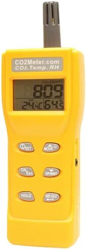 CO2Meter AZ-0001 pSense Portable CO2 Indoor Air Quality Meter, Yellow in Saudi Arabia