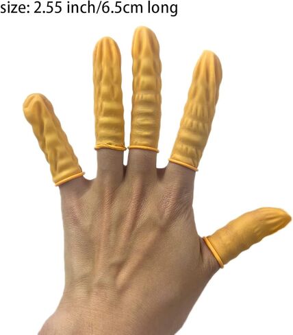 مهود الأصابع، أغطية الأصابع، واقيات الأصابع، قفازات الأصابع الكبيرة للاستعمال مرة واحدة (200 قطعة تقريبًا) in Kuwait