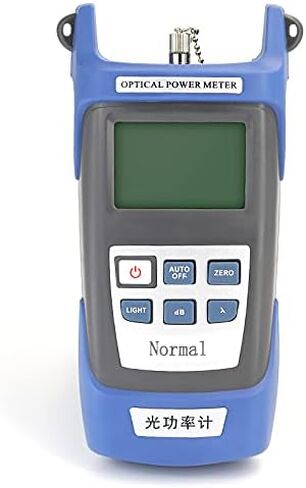 جهاز قياس طاقة ضوئية محمول من ألياف FTTH كابل بصري أو شبكة مع واجهة FC SC لاختبار CATV واختبار CCTV والاتصالات in Kuwait