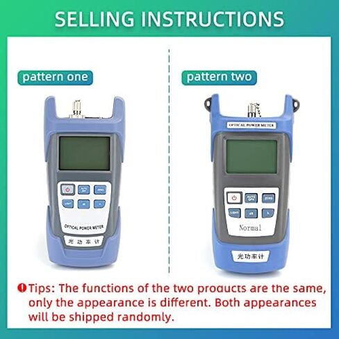 جهاز قياس طاقة ضوئية محمول من ألياف FTTH كابل بصري أو شبكة مع واجهة FC SC لاختبار CATV واختبار CCTV والاتصالات in Kuwait
