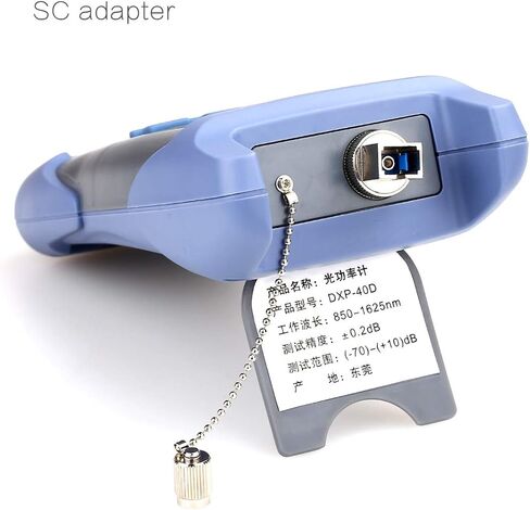جهاز قياس طاقة ضوئية محمول من ألياف FTTH كابل بصري أو شبكة مع واجهة FC SC لاختبار CATV واختبار CCTV والاتصالات in Kuwait