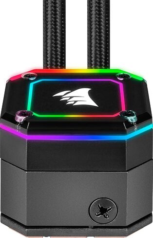 Corsair iCUE H150i Elite، CW-9060048-WW، Capellix، مضخة RGB + مراوح، 360 ملم (متجدد) لسطح المكتب in Kuwait