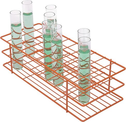 SP Bel-Art Poxygrid Test Tube Rack; For 20-25mm Tubes, 40 Places, Blue (F18767-0001) in Kuwait
