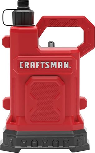 مضخة مياه غاطسة من البلاستيك الحراري بقوة 1/4 حصان من كرافتس مان، تضخ ما يصل إلى 2500 جالون في الساعة in Kuwait