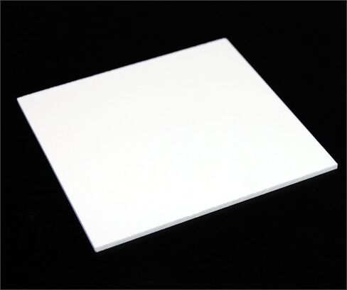 1/8" (3mm) Solid White Acrylic 12"x12" Sheet Plexiglass Cast AZM in Kuwait